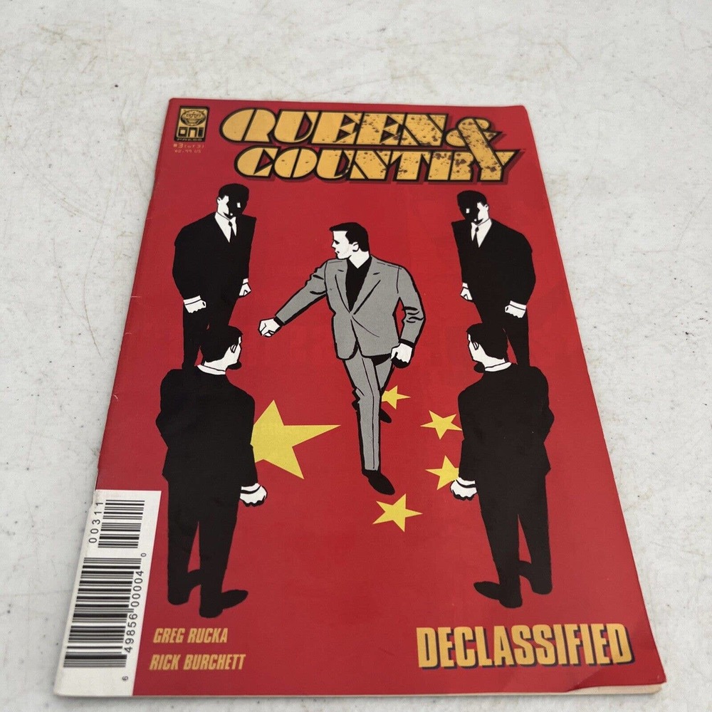Queen & Country #3 Declassified Greg Rucka Oni Comics